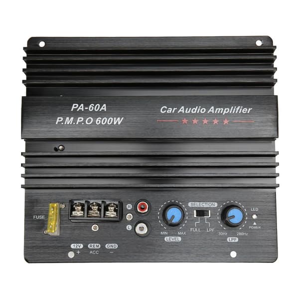 Car Audio Amplifier 12V 600W High Performance Bass KLB