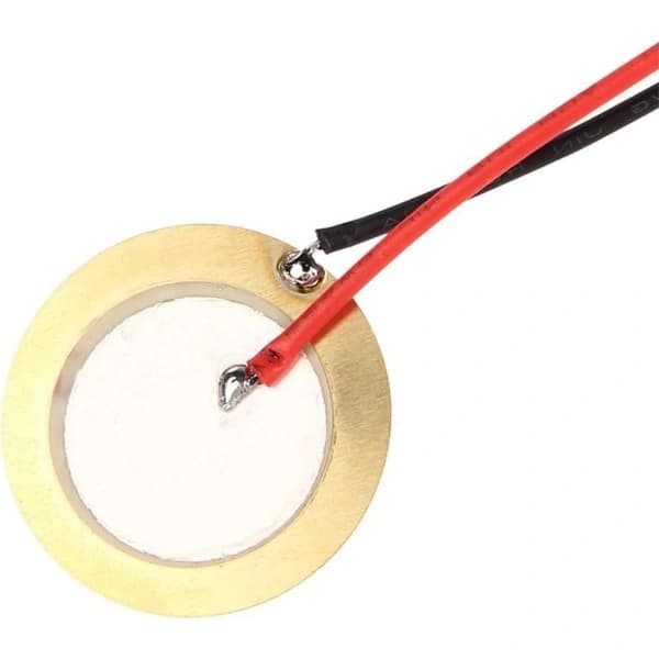15 stk Elements Summer, 27mm Piezoelement, Akustisk Pickup Piezo Disk Element Sensor Piezo Disker med Akustisk Pickup