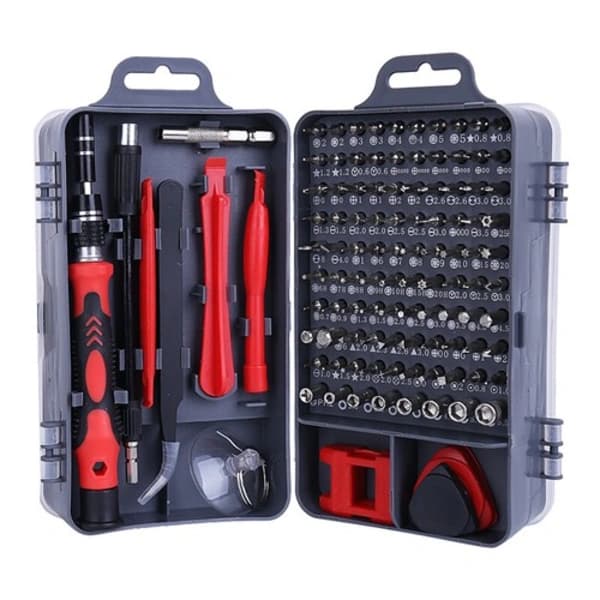 115-in-1 Magnetic Precision Screwdriver Bit Set for Computer and Phone Repair, Blue Blue