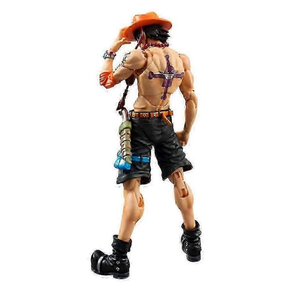 One Piece Portgas D. Ace Actionfigur Model Dukke Skrivebordsdekoration til Børnelegetøj