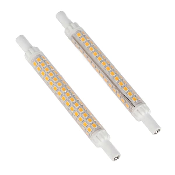 2pcs R7S 98LED Lamp Double Ended 118mm Dimmable Flood Light Light Source Accessory Warm White 100-130V_Special Gift