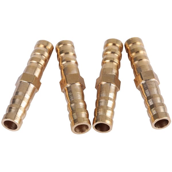 Koblingsnippel slangestuds reduktion han (8mm - 8mm 4 stk)