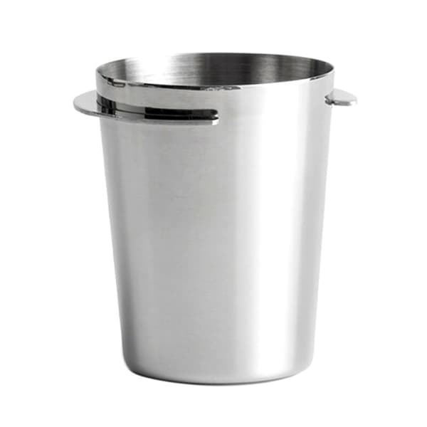 58MM Coffee Dosing Catcher Cup Powder Dispenser Machine Part Durable Dispenser Coffee Accessories, Silver