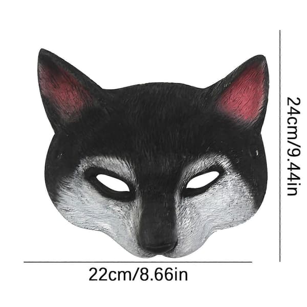 Juledekorasjoner Halloween Dyremaske Dans Opp Ansiktsdekorasjon