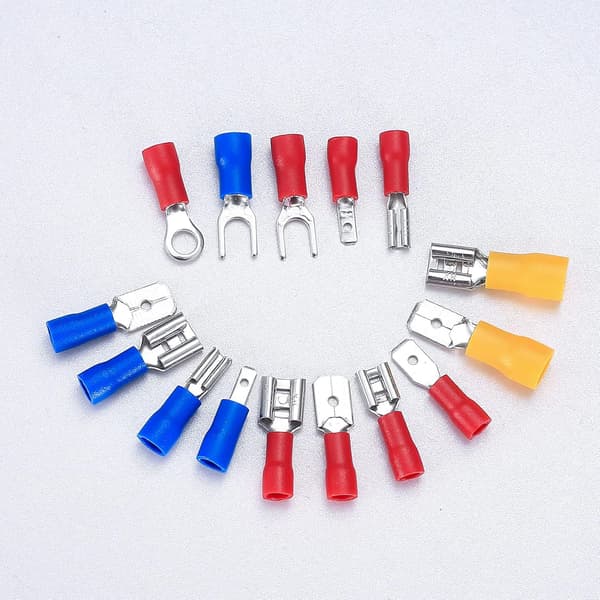 Electrical Crimp Terminals, Male and Female Connectors