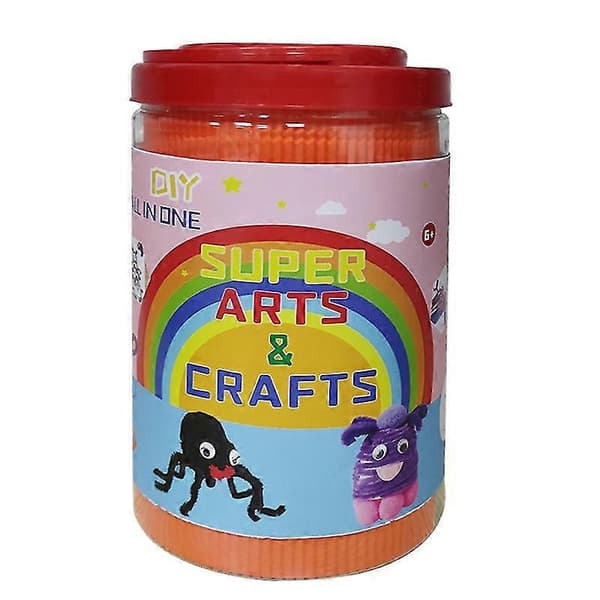 Kunst- og håndværksmaterialer til børn, DIY-kunstnersæt til småbørn - Alt-i-et til DIY-kunstmaterialer