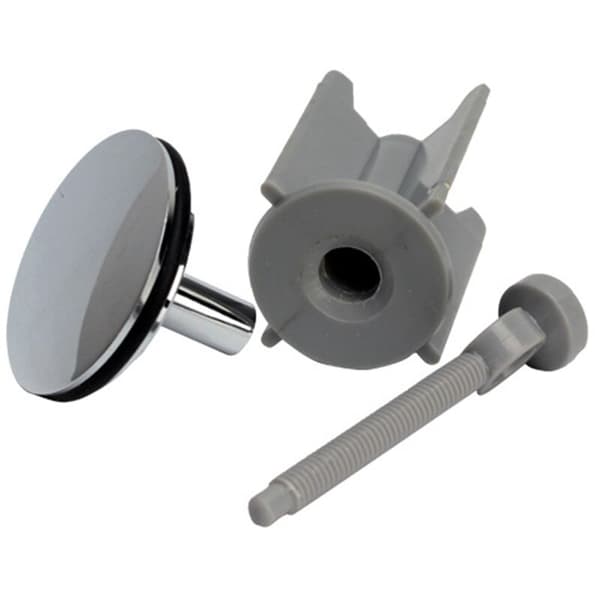 Universal baderomsvaskpropp 40 mm Pop-up-propp erstatning avløpsplugg avtakbar justerbar manuell avløpsplugg