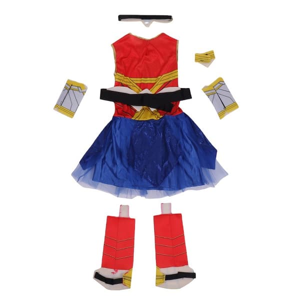 Wonder Woman original DC Comics flickdräkt (Storlek 5-7 år)
