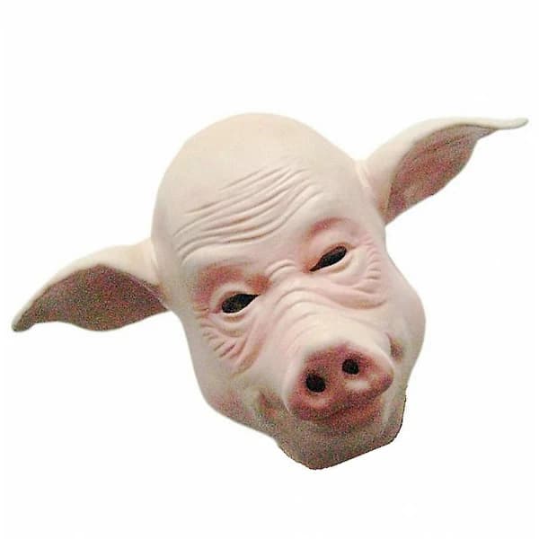 Mardi Gras Mask Gris Mask Gummimask Kostym Helmask Kostym Fancy