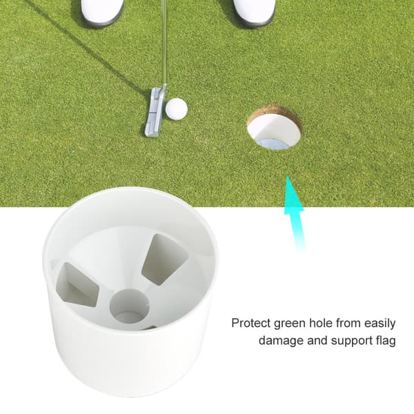 Golfhul Kop Putting Yard Have Baghave Øvelse Stick Golf Træningshjælpemiddel