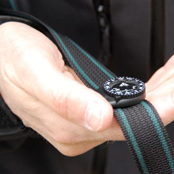Avtakbart armbåndskompass