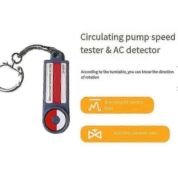 Circulation Pump Rotation Direction Tester and AC Current Detector for Oil Burner Solenoid Valve