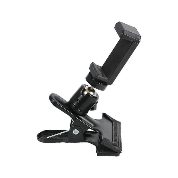 Mobile Phone Holder for Concept 2 Rowing Machines, Adjustable Exercise Stand with Clamp and Dumbbells Concept