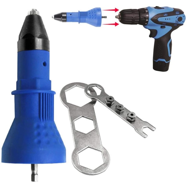 Electric Rivet Gun Adapter Rivet Gun Adapter Tool Cordless Rivet