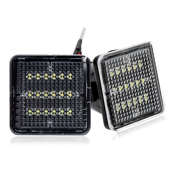 1 par 6000K 18LEDs nummerpladelys passer til Toyota Tacoma 2016-2019 DC12V