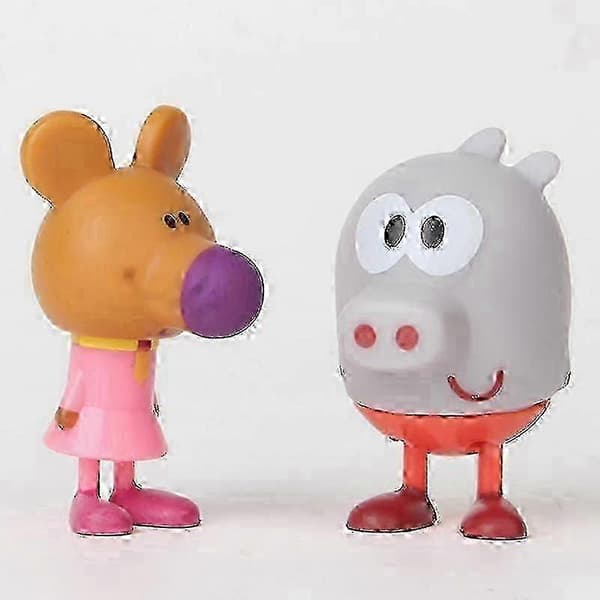 Hey Duggee Serie Anime Action Figur Pvc Skrivebordsbilpynt Fødselsdagsgave Til Børnefans -yx