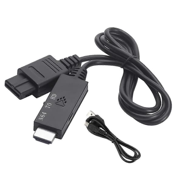 N64 til HDMI Konverter til Nintendo SNES/NGC/SFC/N64 Plug and Play Spilkonsol Adapter Udgave
