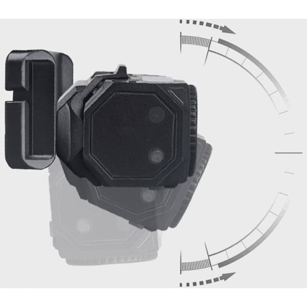 Motion Sensor Headlamp Magnetic LED Headlamp with Multiple Modes and High Brightness with Headband and Clip for Outdoor Use Black, DUBUNS