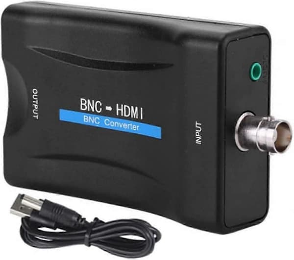 BNC til HDMI-konverteradapter Display HD 1080P/720P Videoadapter Ny udgave Ab