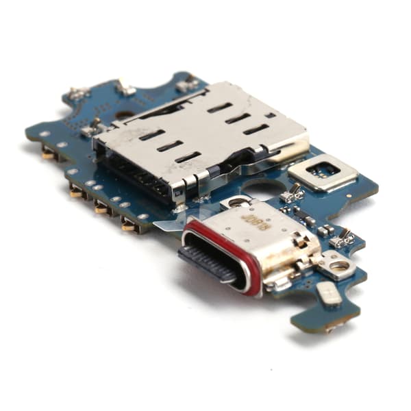 USB Charging Port Dock Connector Board for Samsung S21 5G G991B G991F with Tools