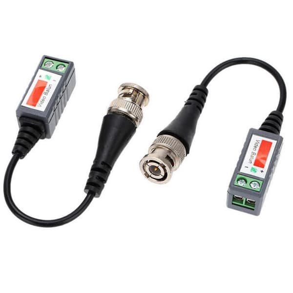 10 stk CCTV Video Balun CCTV Tilbehør Passive Transceivere 600m Afstand UTP Balun BNC Kabel Ca