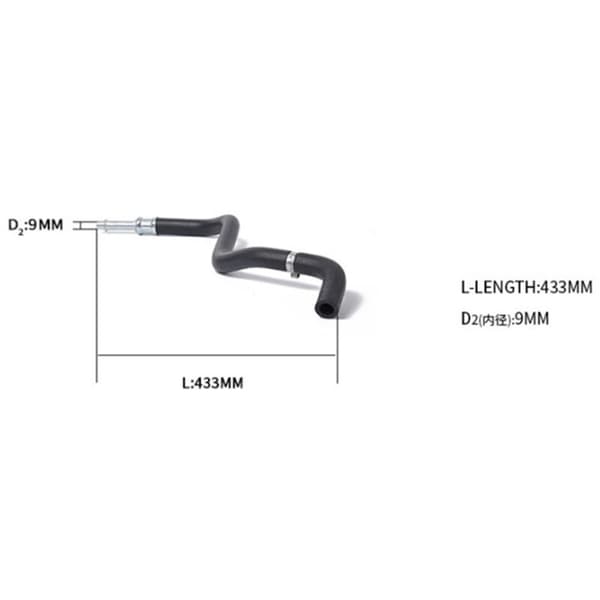 32411094306 Servostyringsradiatorslange for bil E38 E39 Gummikompressorpumpe Bildeler
