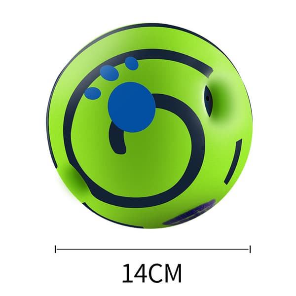 Dog ball toy, chew, teeth cleaning, interactive pet accessories, L