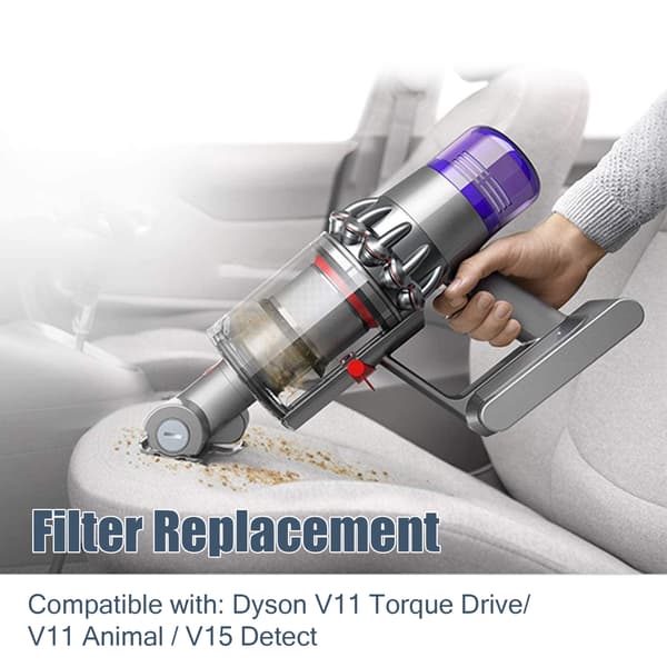 Jälkisuodatin Dyson V11 V15 varsi-imurille, 3 kpl