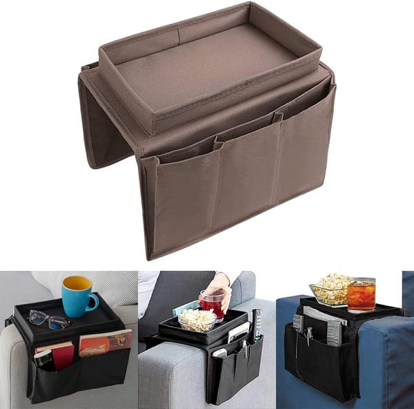 *Armlene Organizer Sofa Oppbevaringsrem Skuff Telefon Maga*