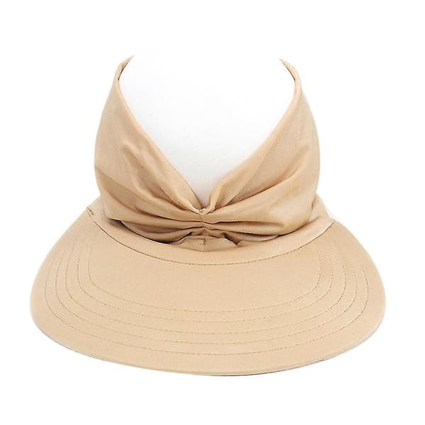 Baseboll Solhatt Sport Solskärm Tom Topp UV-skydd Solhattar Kvinnor UV-skydd Strand (Kamel)
