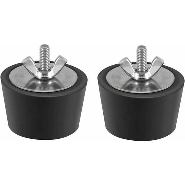 Gummiproppar för pool, diameter 32-38 mm, frostskydd med rostfria bultar för vinterförvaring, Odipie