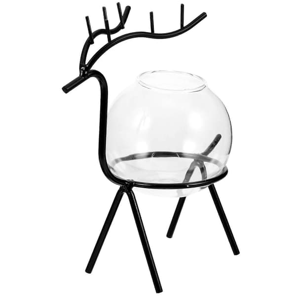 Jernblomststativ, hydroponisk glassvase, hydroponisk bordvase, hjemmeinnredning