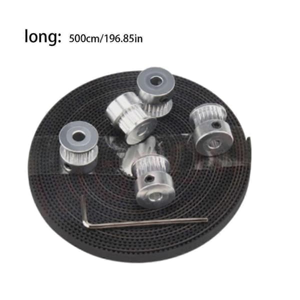 20T Timing Belt Pulley Bore 5mm Synchronous Wheel 3D Printer Replacement Kit