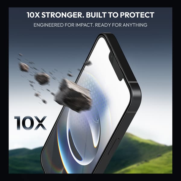 2-pack iPhone 16E Skärmskydd - Härdat Glas | [Automatisk Installation] - Bubbel-fritt-FA- iPhone 16E iPhone 16E