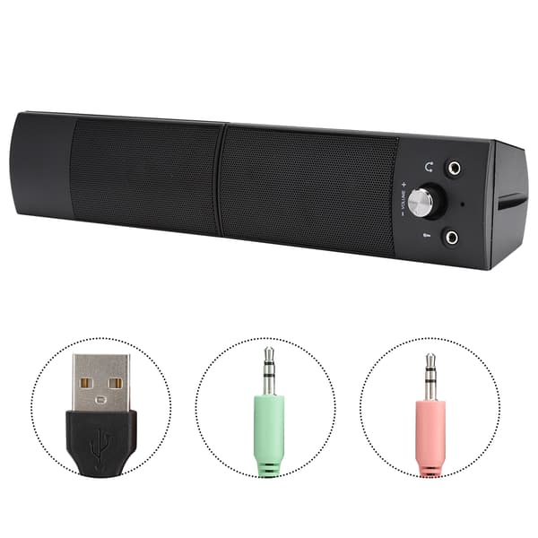 SADA V-117 Kablet datalyd 3W Hjemmedatamaskin Liten høyttaler Notebook Subwoofer for surroundlyd
