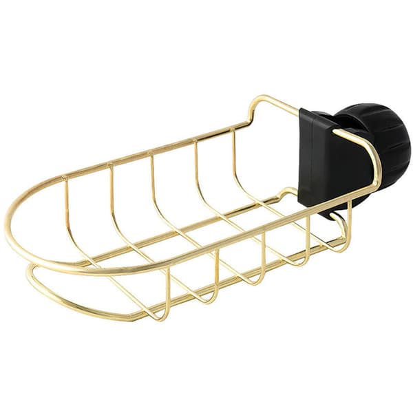 Sponge Holder Storage Shelf Hanging Sink Caddy Organizer for Bathroom or Kitchen Scrubbers