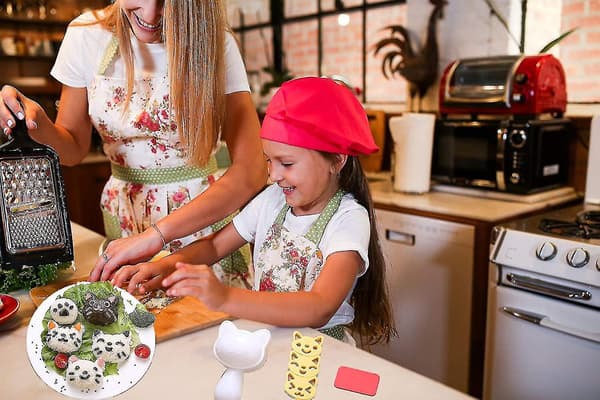 Onigiri-form, Bento-bokstilbehør Bento-bokser for barn Lunsjer Dekor Lunsjboks