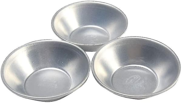 Egg Tart Molds, 20 Pcs Thick Tin Egg Tart Molds, Reusable Non-Stick Cake-like Egg Tarts