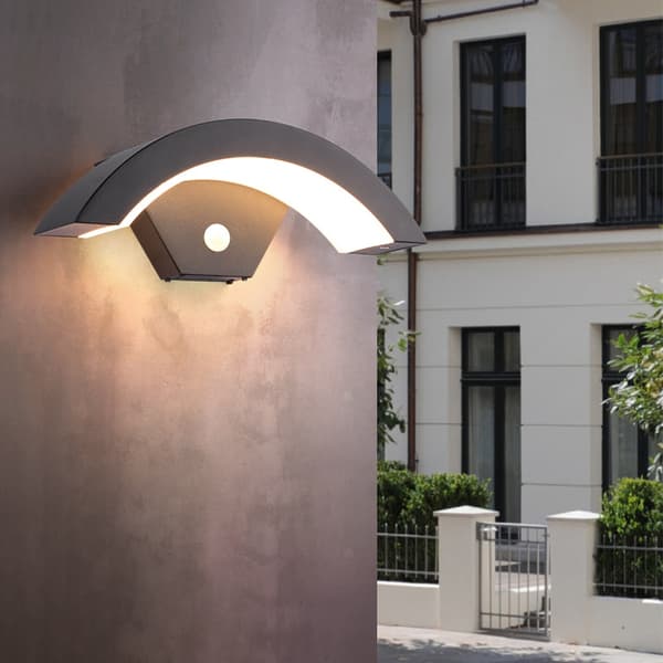 18w LED Outdoor Lamp with Motion Sensor Outdoor Wall Lamp