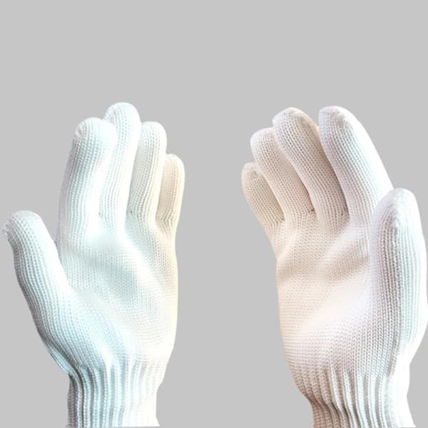 200 Degree Heat Resistant Gloves Oven Heat Insulation White One Size