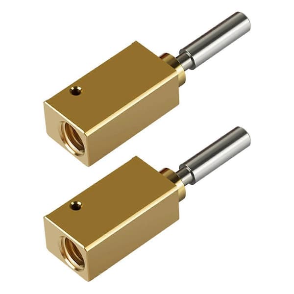 2 stk. metal-hotend 3D-printertilbehør til messing-hotend-sæt til Neptune 4 MAX/4 PLUS 3D-printer