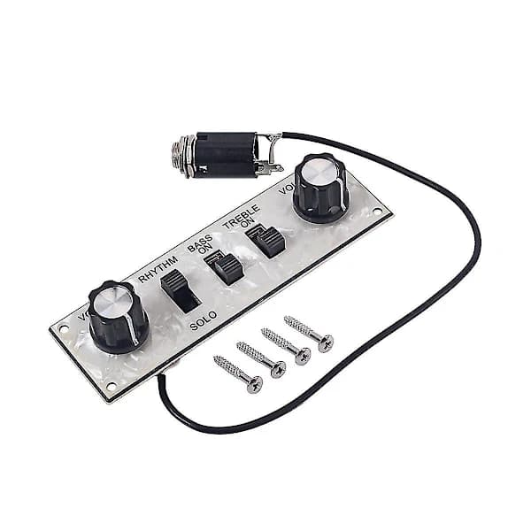 Förmonterad Breddplatta Lastad S Kopplingsschema Gitarr Kretskort Stränginstrument