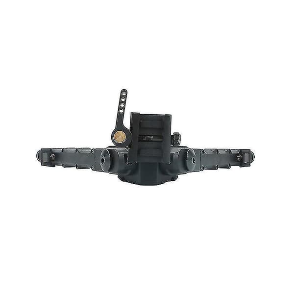 Aluminiumslegering V9 Enkelt Stativ Justerbart Bipod Stativ Svart