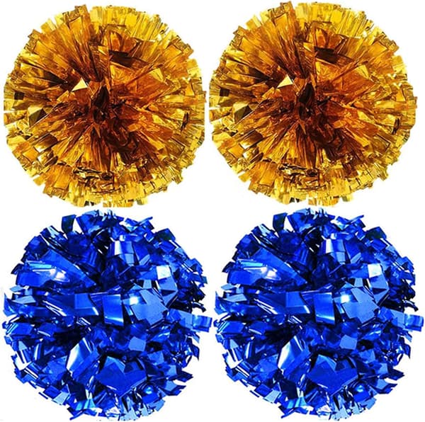 (12 kappaletta) Cheerleading Pom Poms Premium Cheerleading Pompomit Che