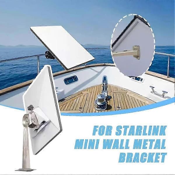 Starlink Mini Wall Mount Kit: 360 Horizontal & 180 Vertical Adjustable Bracket 1pcs 1pcs