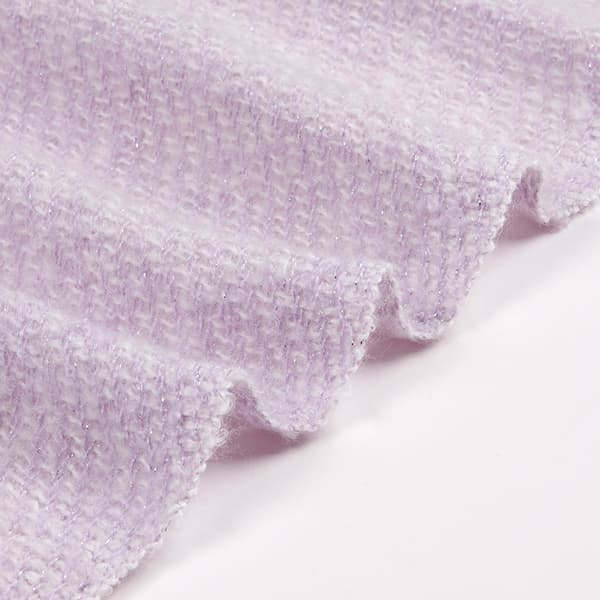 Enfärgad rund garnscarf för kvinnor, enkel och mjuk, extra stor sjal