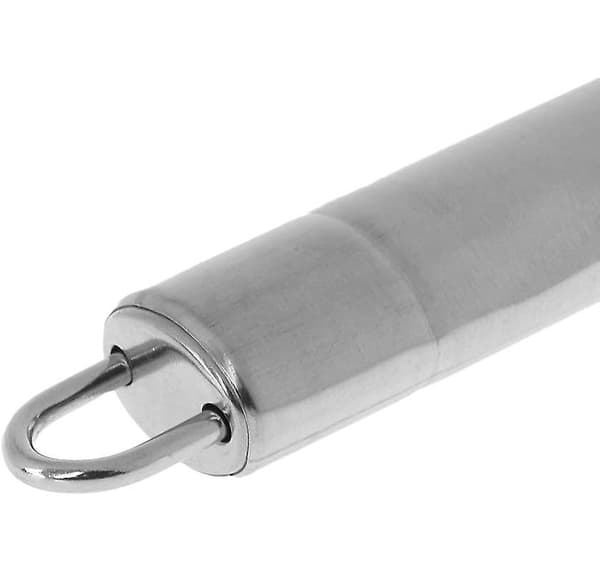 Stainless Steel Egg Separator, Egg White Yolk Separator, Kitchen Utensil, Bottom Leakage Design, 21.3 x 6.5 cm