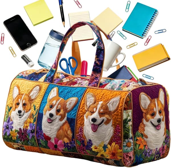 retro-lomme, søt hund -