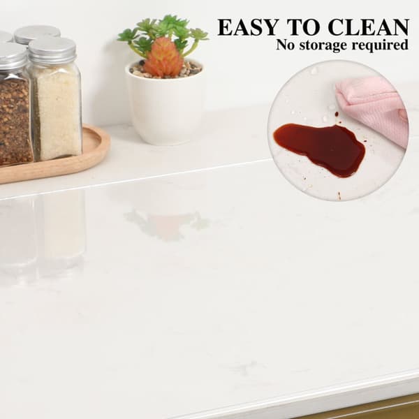 Transparent Acrylic Cutting Board with Lip for Countertop for Fruit, Compatible for Kitchen Use