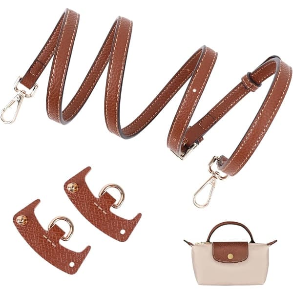 Shoulder Strap No Punching Required Crossbody Strap 120cm Adjustable Foldable Strap Wallet Strap Adjustable Strap DIY Strap for Mini Shoulder Bags